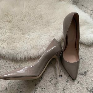 Sergio Rossi patent leather pumps